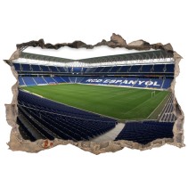 Vinilos 3d estadio de fútbol rcde stadium